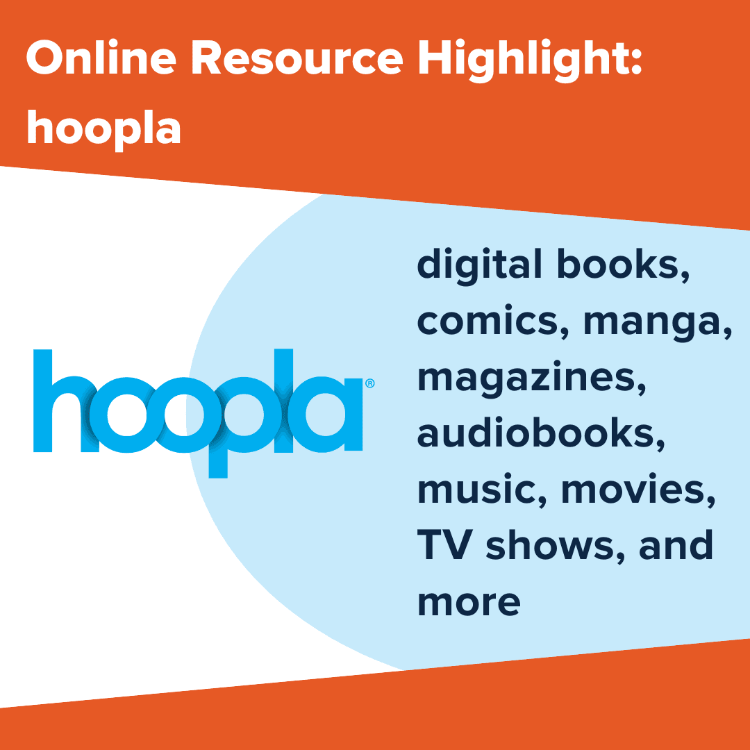 hoopla: digital books, comics, manga, magazines,  audiobooks, music, movies, TV shows, and more 