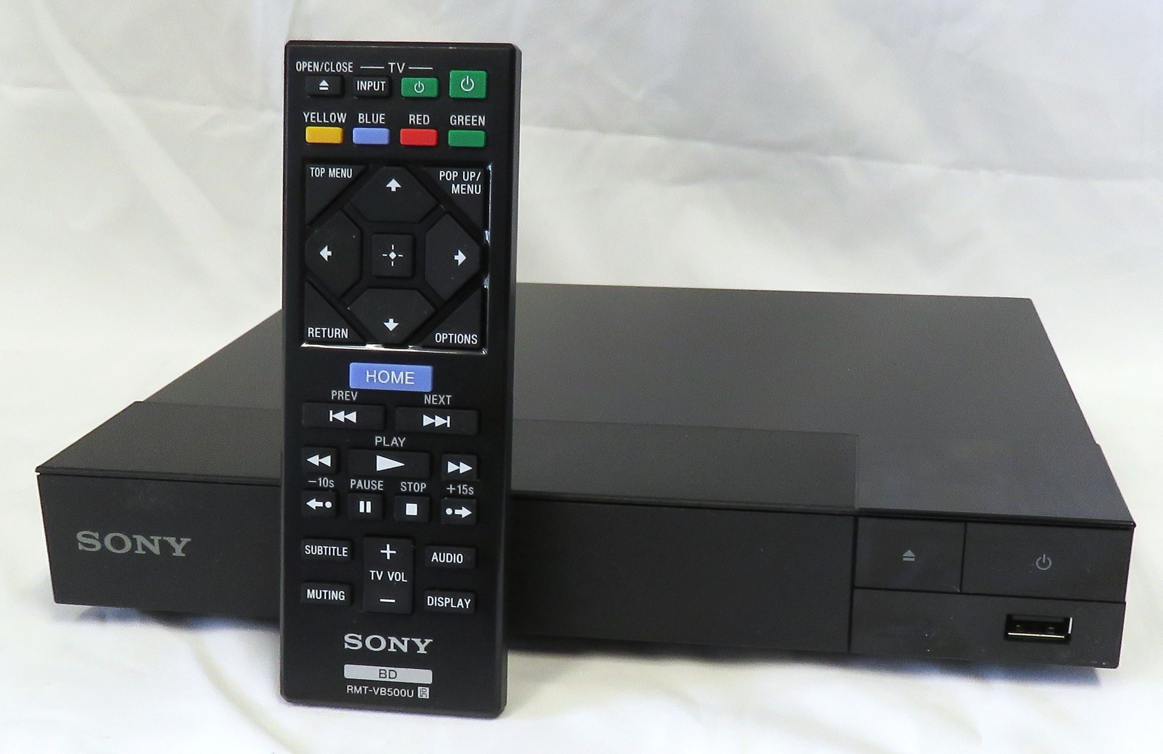 Blu-ray and DVD player